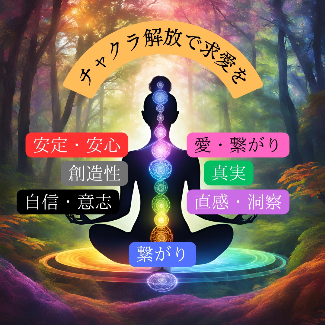 極チャクラ解放で【求愛】を引き寄せ導きます 心と体を結ぶ絆/愛の波動を高めるサポート致します。 イメージ1