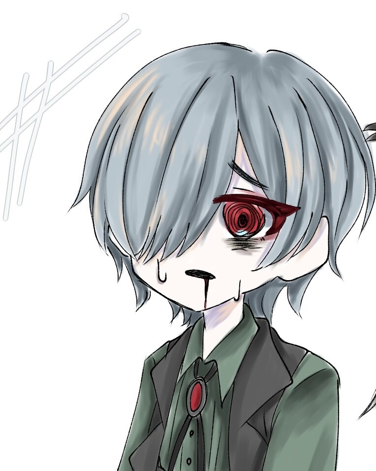 病みかわなイラストを描きます 病みかわでアイコンにピッタリ！！！ イメージ2
