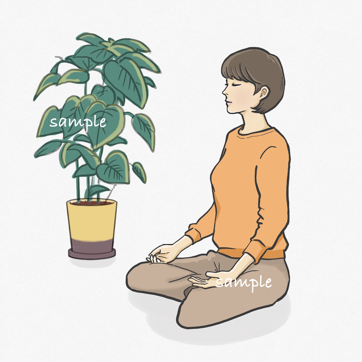 抜け感のあるクールなイラスト描きます SNSアイコン・名刺・WEBサイトの挿絵などに♪ イメージ4