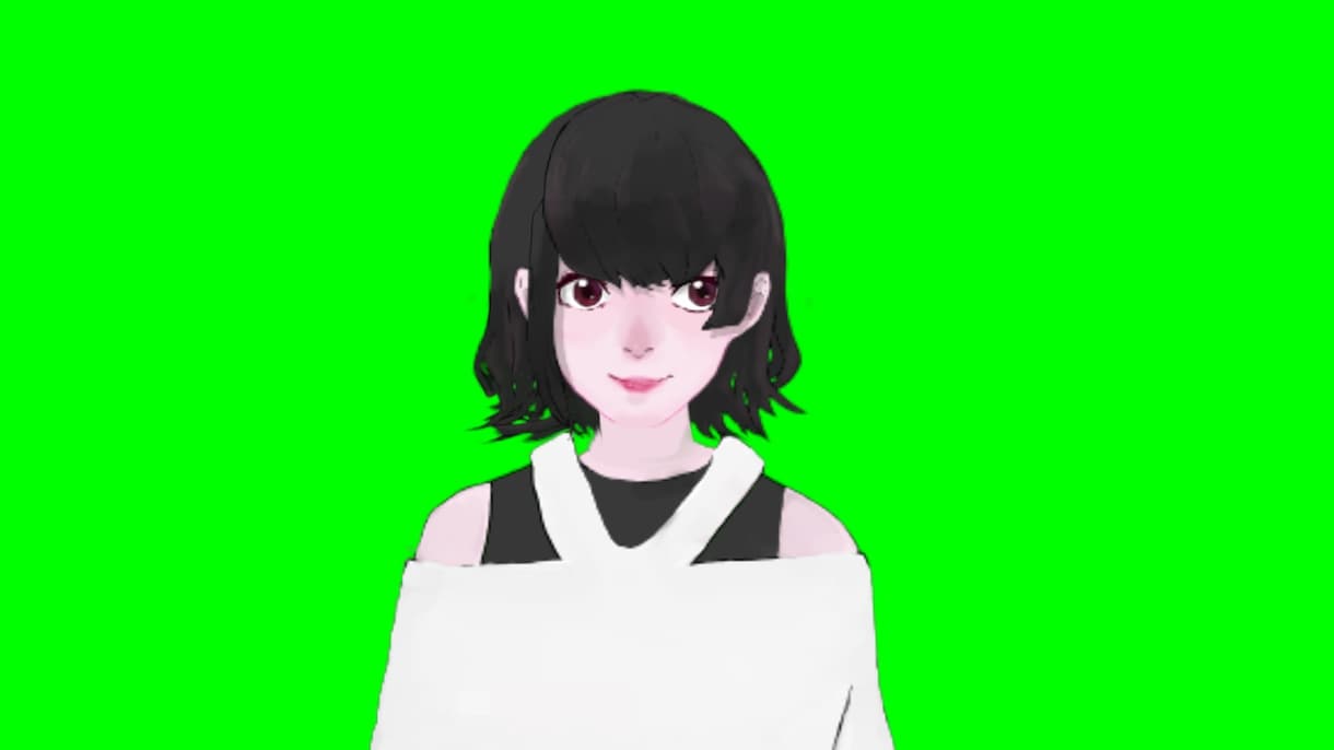 Facerigで動く2Dモデルを作成します ご希望に応じてキャラクター作成、2Dモデル化致します イメージ2