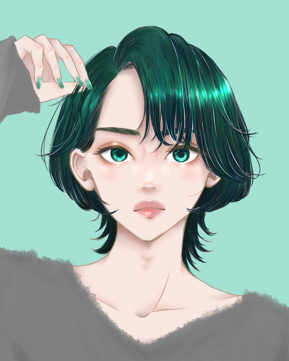 SNSに使える貴方にとって唯一無二アイコン描きます SNSやアプリ等のアイコン,似顔絵,用途に合わせ描きます イメージ2
