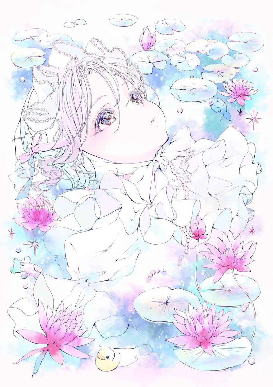 MVイラスト・記念イラスト・グッズ・一枚絵描きます ガーリーでPOPなイラストならお任せください！ イメージ10