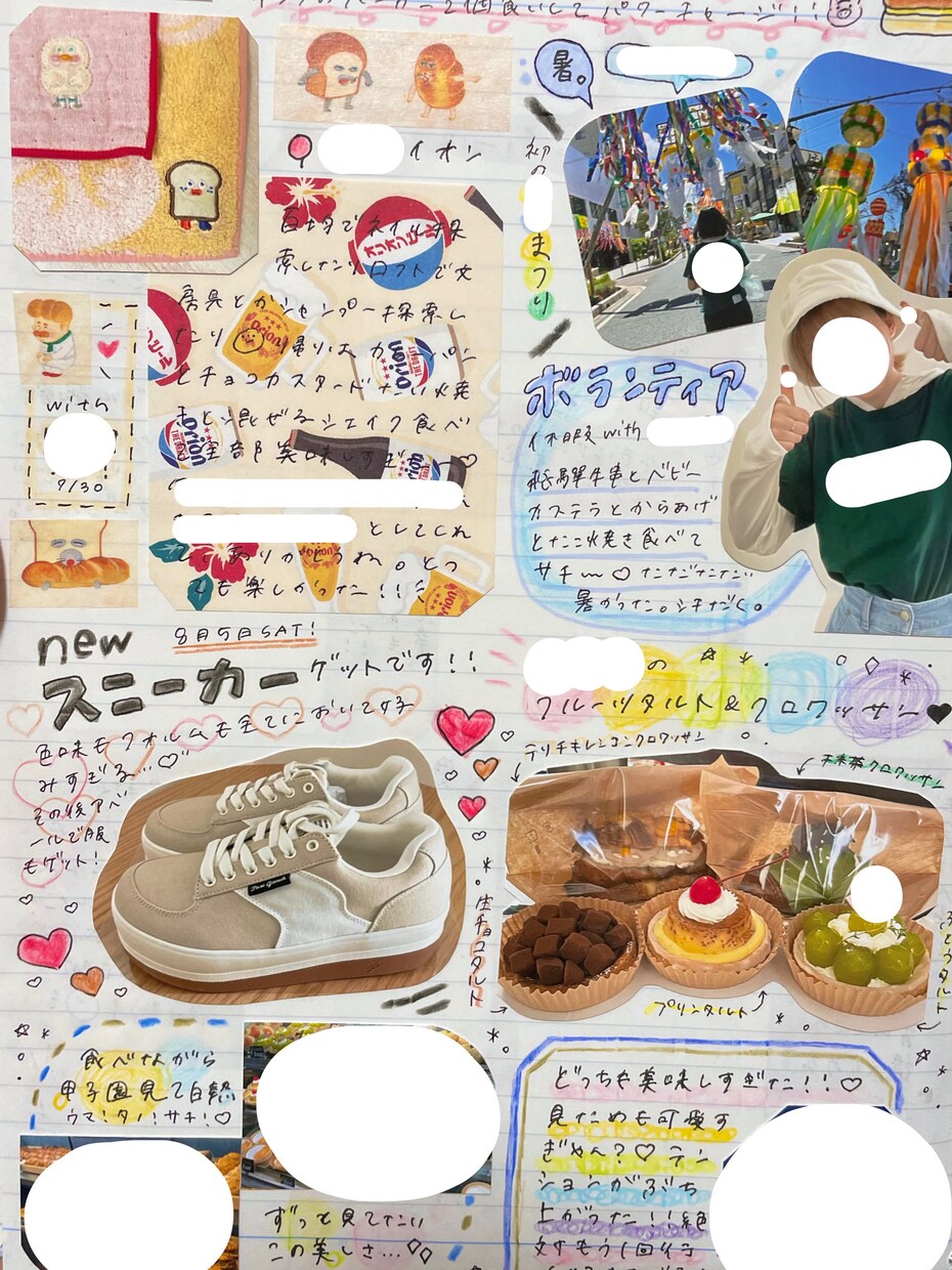 思い出をコラージュします 写真と思い出を1枚にまとめませんか？ イメージ3