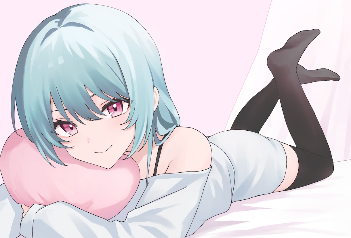 理想の1枚絵お描きします アイコン、配信イラスト、歌ってみたなど イメージ2