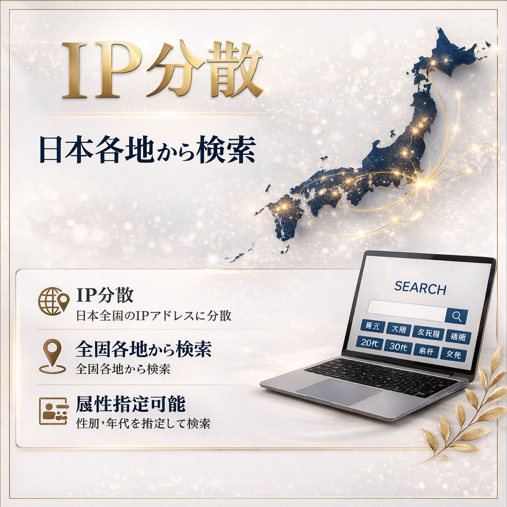 キーワード指定日本人限定100アクセスUPさせます 【高品質】日本人が検索から流入、サイトの長所・短所を伝えます イメージ2