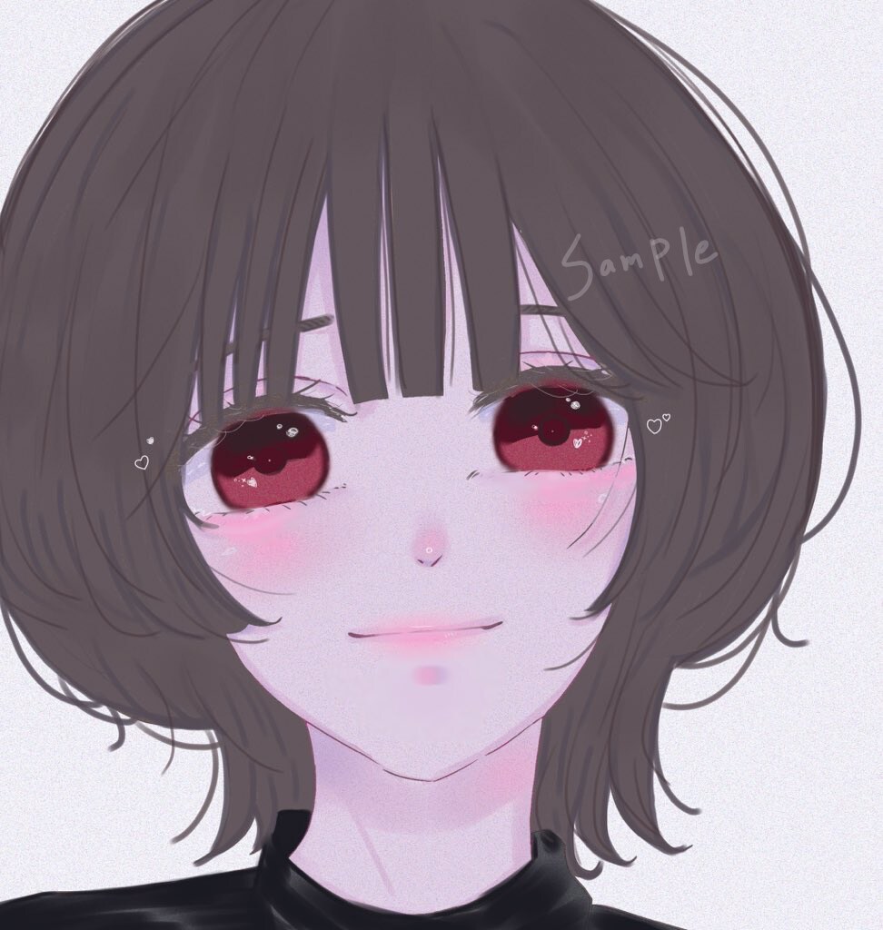 寒色系のイラスト承ります 寒色系のイラスト描きます！/アイコン/サムネ/背景などに適切 イメージ7