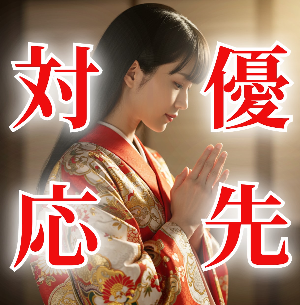 優先対応枠！あなたのお悩みに寄り添い、解決します 恋愛・仕事・金運・健康・家族・結婚など、何でもご対応可能です イメージ1