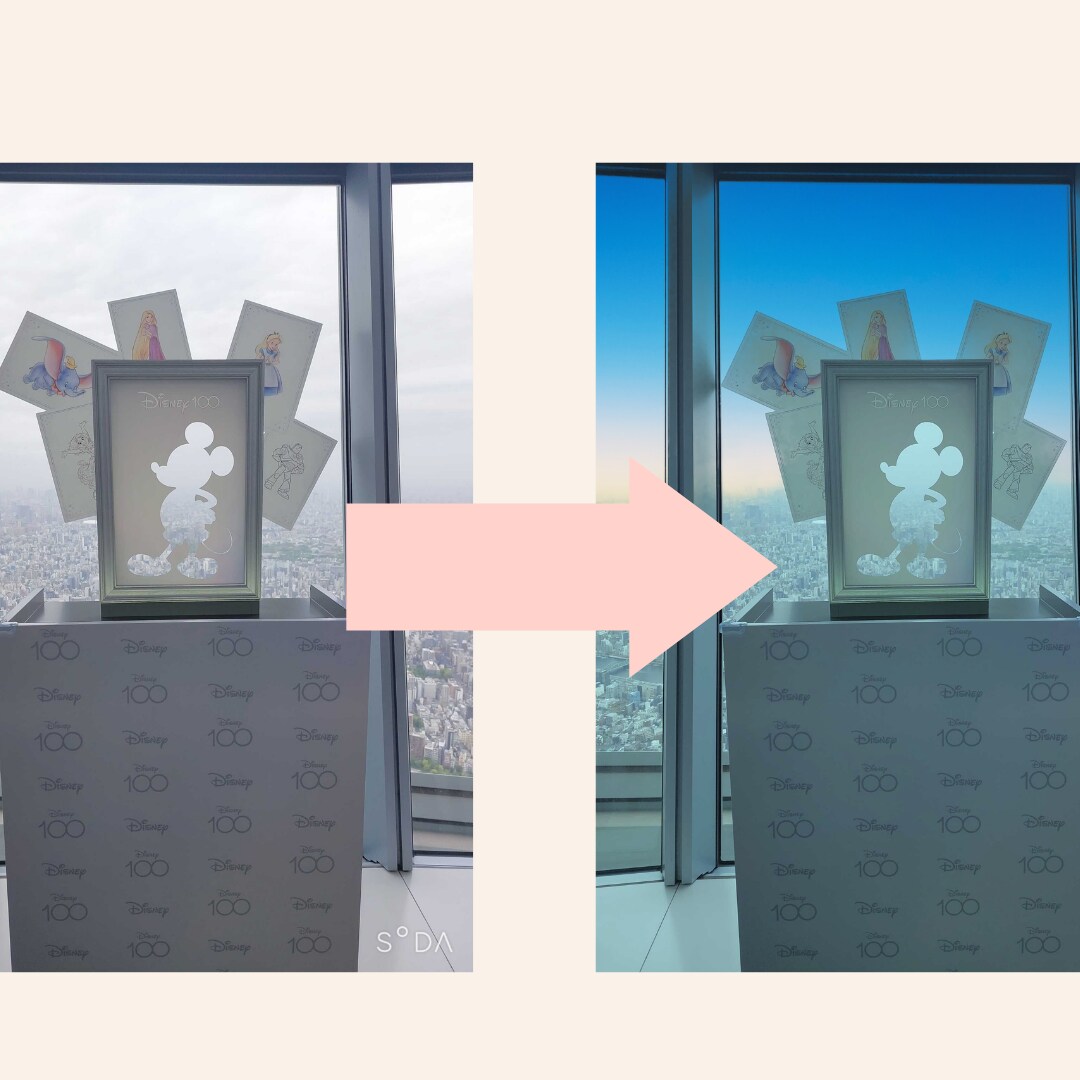 シンプル！曇り空を晴れ空にします 即日納品◎家族写真や大事な人とのツーショットを綺麗に残せます イメージ4