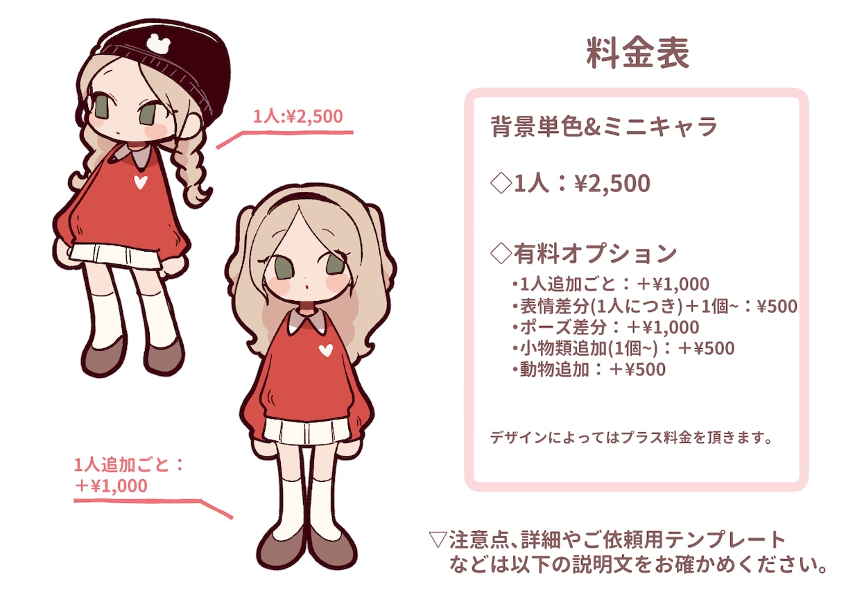シンプルでまるカワなちびキャラ描きます SNSアイコンや動画等に是非！ イメージ2