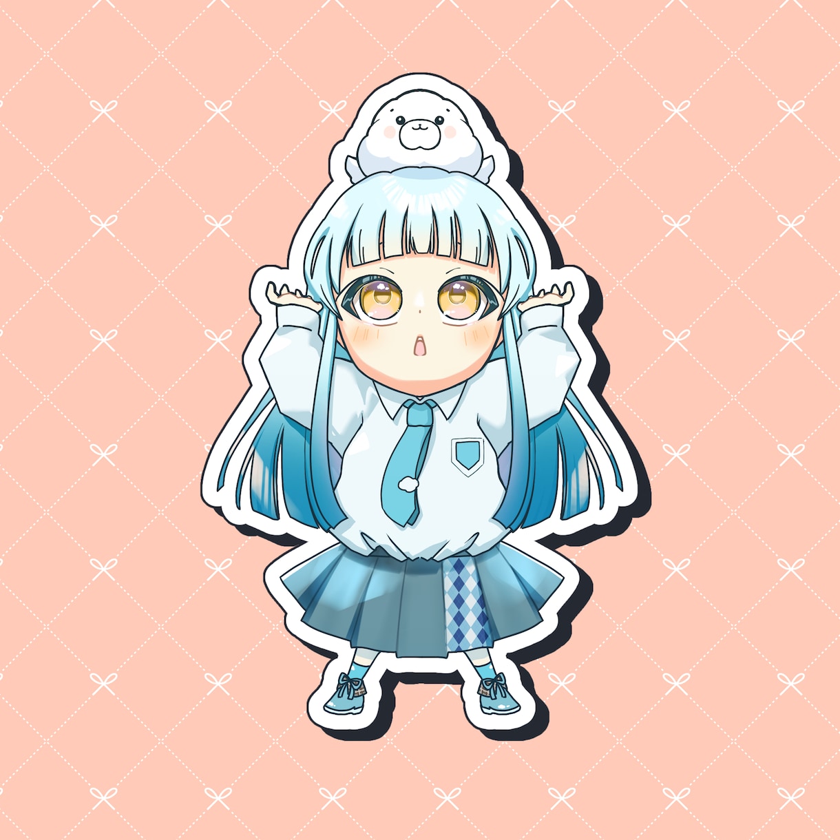 イキイキとしたミニキャライラスト描きます 可愛らしいポップさが得意です！グッズ制作にも使用可能♪ イメージ1