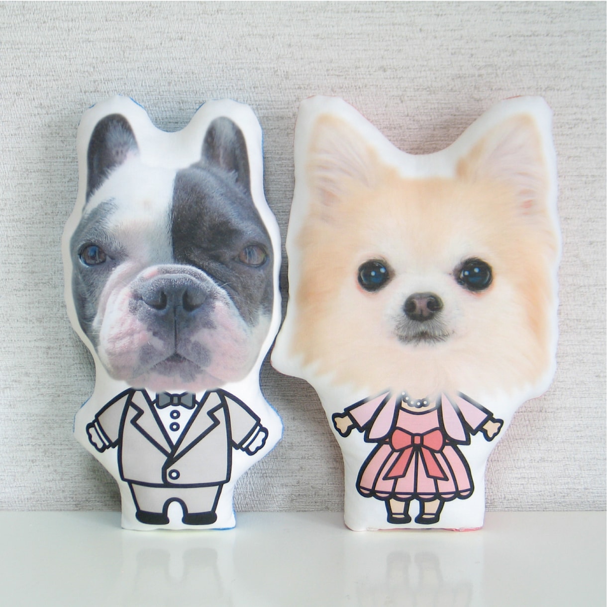 ペット（犬　猫）の画像でウェルカムドールを作ります 結婚式に大切なうちの子（愛猫、愛犬等）と一緒に参加しませんか イメージ1