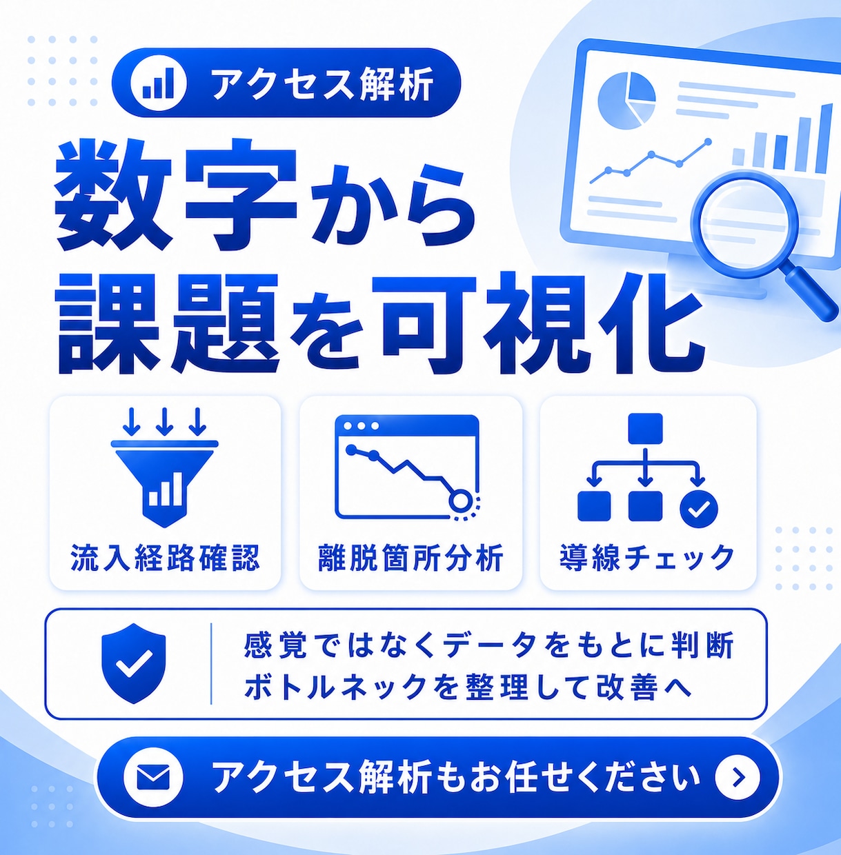 伴走型ECサイト改善｜5営業日でモヤモヤ解消します スポット契約でサイト改善点の指摘洗い出し｜月商4桁まで対応可 イメージ6
