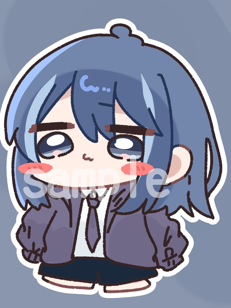 即日も可能！！ミニキャラ描きます ふわふわとした可愛いキャラクター好きの方におすすめです！ イメージ5