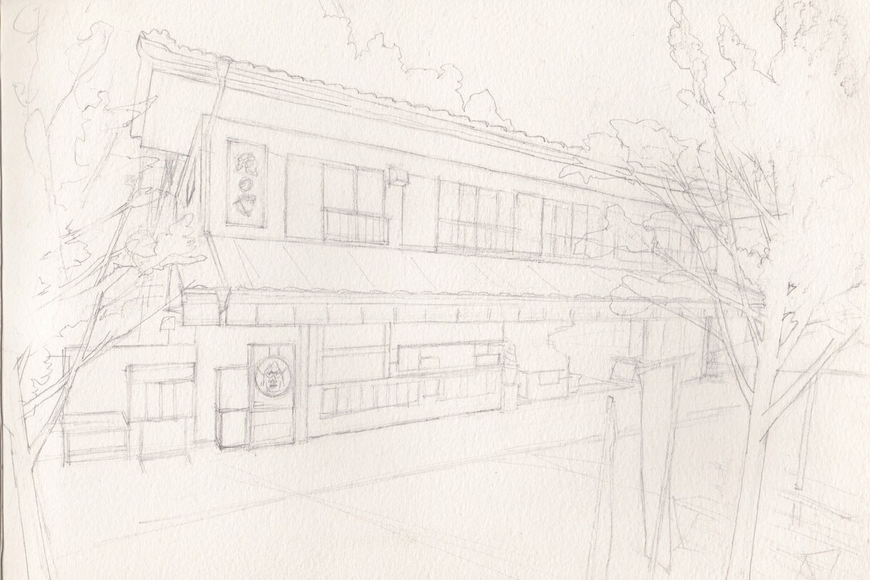 商用利用可。風情のある水彩画を描きます お店のPR、HPの背景、グッズなどに利用いかがでしょうか❗️ イメージ2