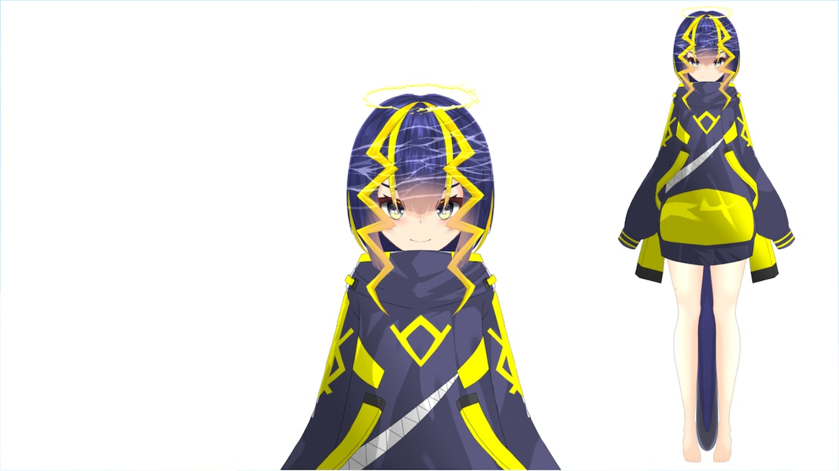 キャラデザ～Live2Dモデリング一括で行います 【１か月でVtuber！】キャラデザ～モデリングVTSの設定 イメージ2