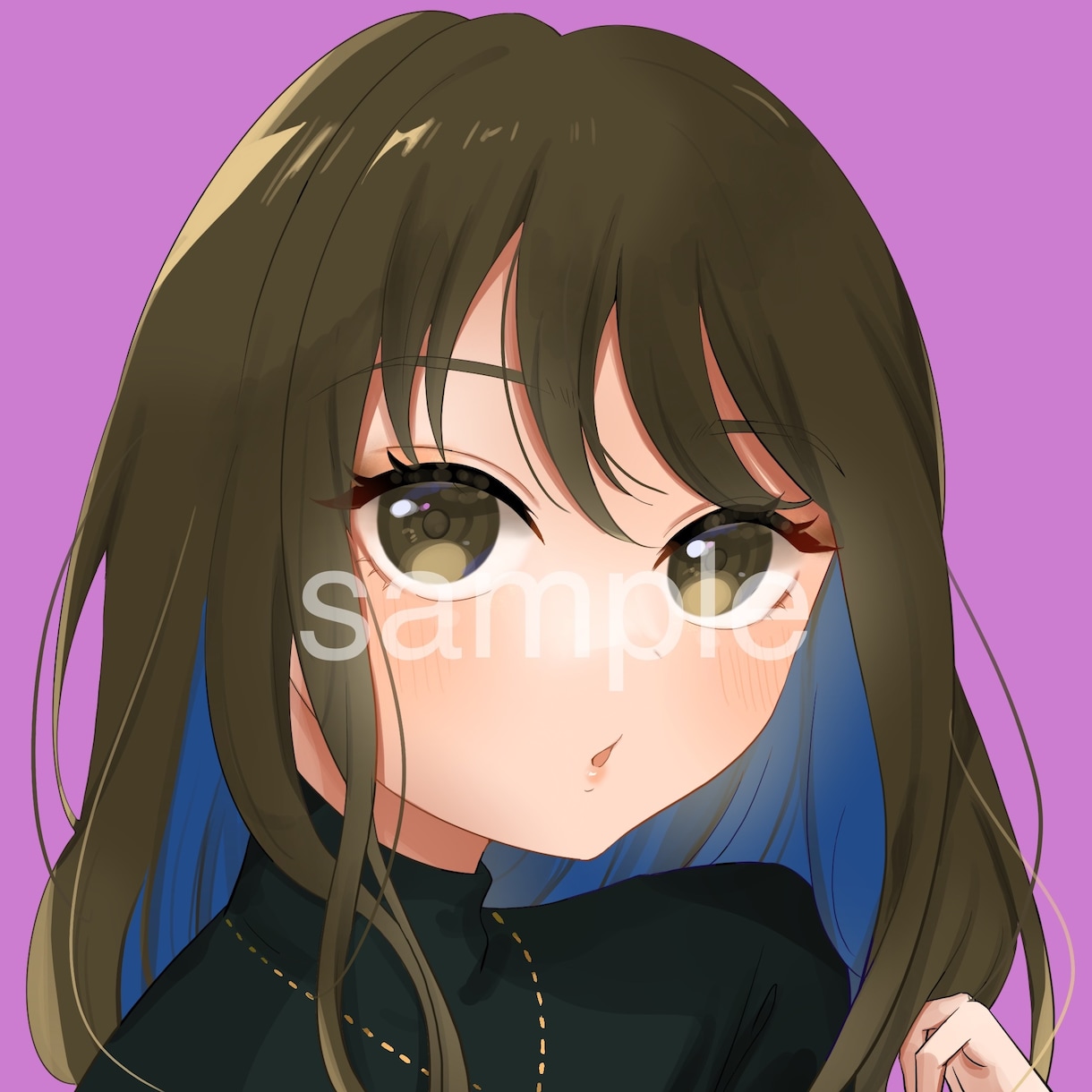 あなただけの！SNSアイコンイラスト描きます どんなテイストでも対応可！ご相談ください！ イメージ2