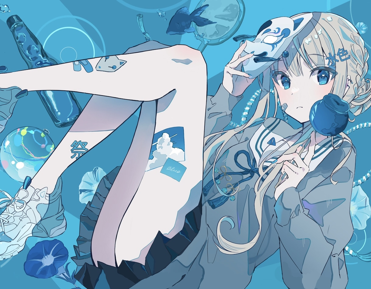 歌ってみた用イラスト描きます 本家をリスペクトしながらオリジリティ溢れるイラスト描きます！ イメージ3