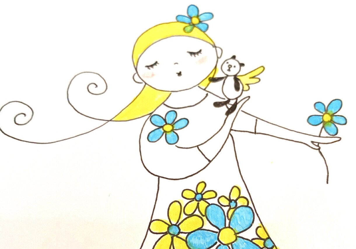 絵本の様な暖かい世界を描きます ❇︎ 心に響くキャラクター　❇︎ イメージ1
