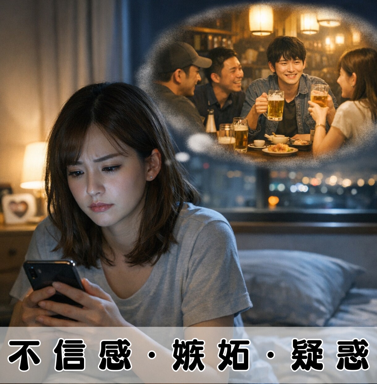 遠距離恋愛の寂しさや不安、複雑な心境何でも聞きます 揺れる心を優しく整え、せつない恋の気持ちと辛さを受け止めます イメージ6