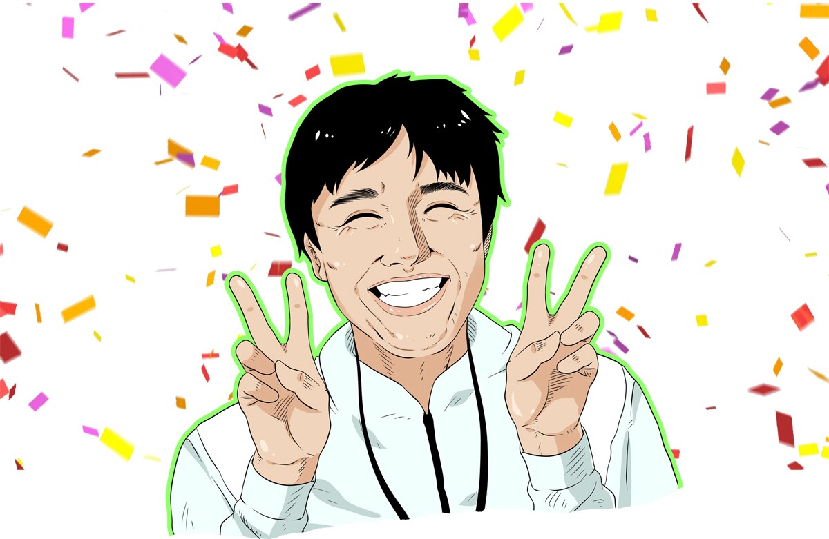 様々な用途に使える【ポップ】な似顔絵描きます 知人の誕生日、ブログ、名刺、etc イメージ4