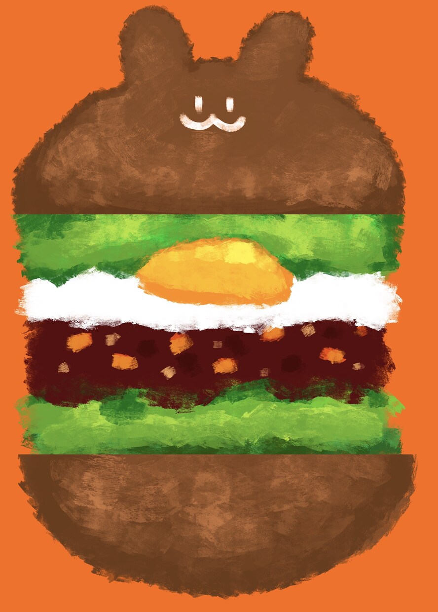 サンドイッチ風！可愛い動物のイラスト描きます アイコン用やオリジナルグッズ作成などにオススメです イメージ8