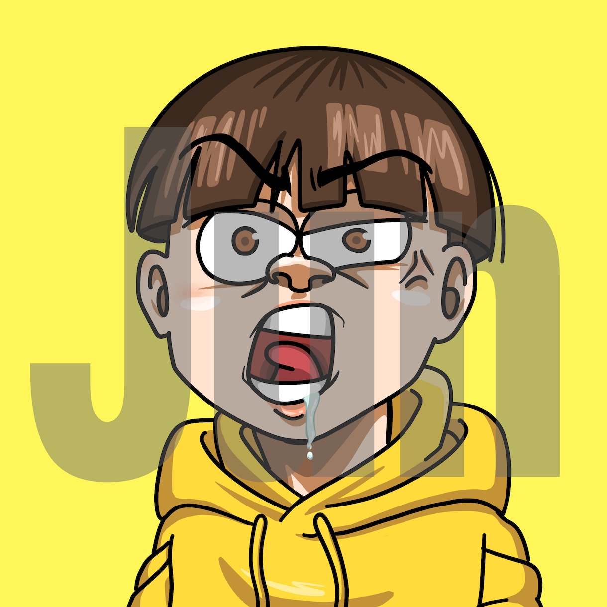 アイコンに適したカートゥーン調イラストを提供します あなただとすぐ分かるような特徴を掴んだイラストをプレゼント イメージ2