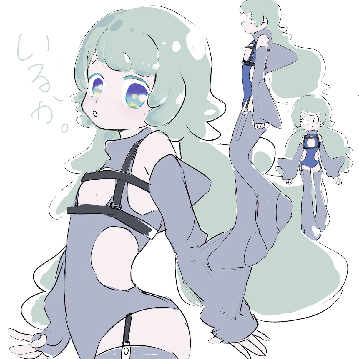 オリジナルキャラクターのデザインいたします かわいくて特徴的なキャラデザならおまかせください。 イメージ2