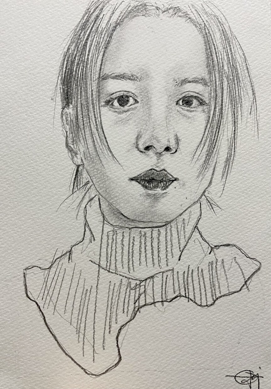 写真代わり/ギフト/記念等に似顔絵を描きます 写真代わりに、贈り物に、イベントフライヤーに。 イメージ5