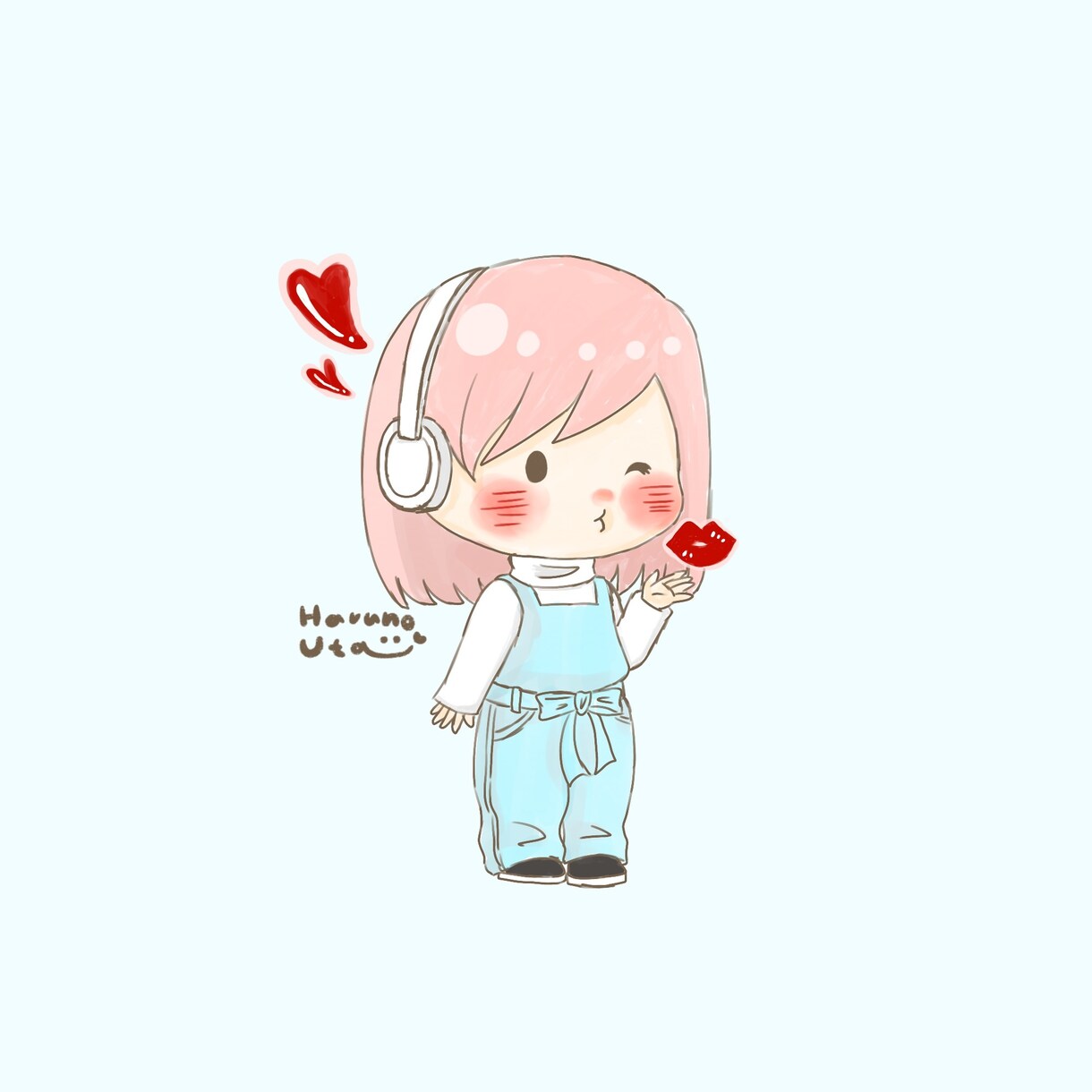 ゆるくて可愛いイラスト描きます SNSで使えるイラストアイコン描きます。 イメージ1