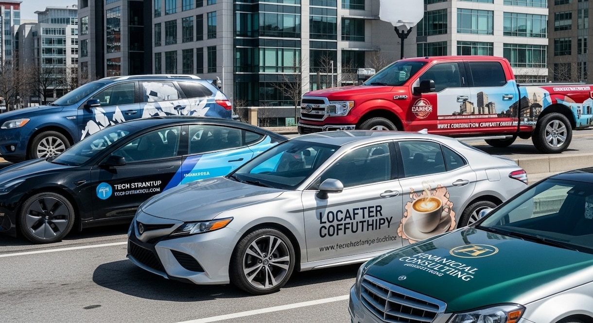 車両ステッカー広告承ります あなたのブランドを街中に。車両ステッカー広告 イメージ2