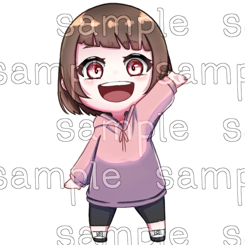 デフォルメアイコン描きます かわいいミニキャラアイコン作ってみませんか？ イメージ5
