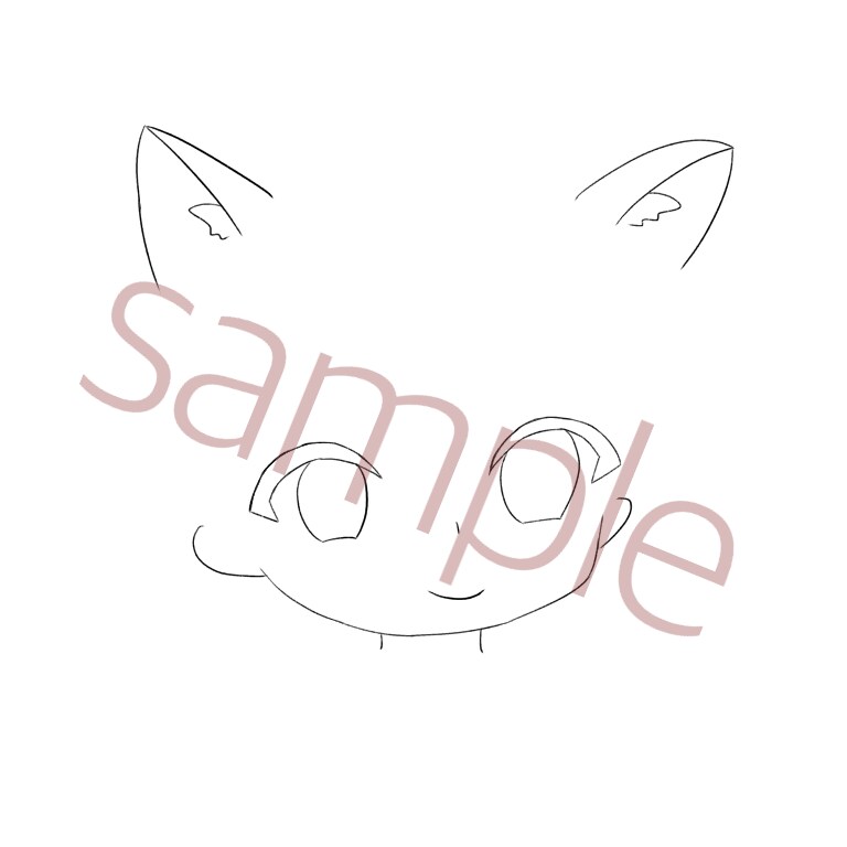 あなたのアイコン描きます 動物化！自分のコテキャラに耳つけませんか？値下げしました！ イメージ2