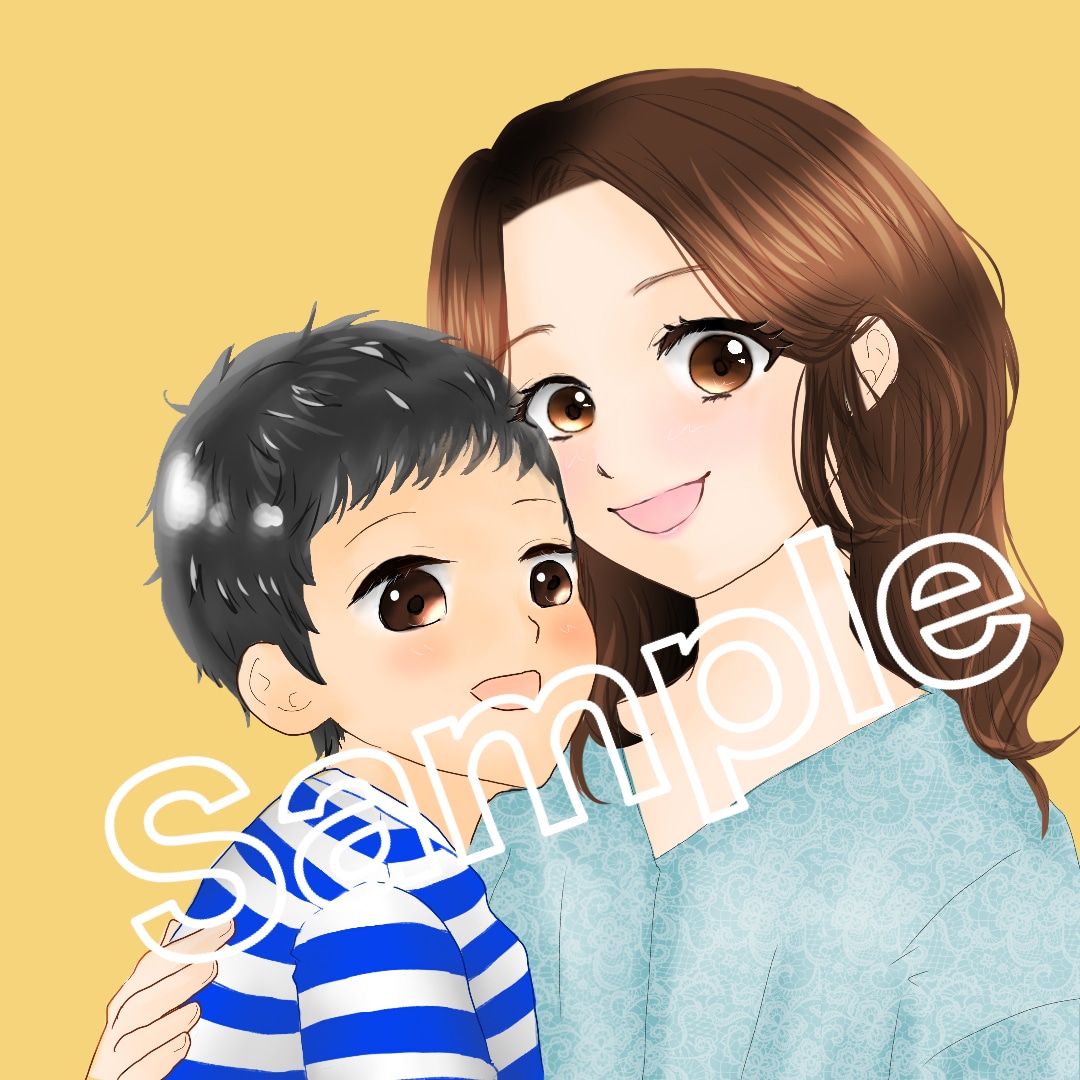 SNSが楽しくなる♡イラストアイコン描きます SNSやブログの吹き出しなどに使えるアイコンです♪ イメージ3