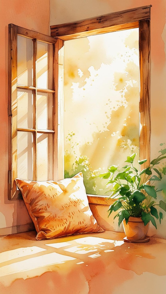 やさしい温かい雰囲気のオリジナルAI画像作成します 雰囲気や想いに寄り添った、静かな1枚を仕上げます イメージ1