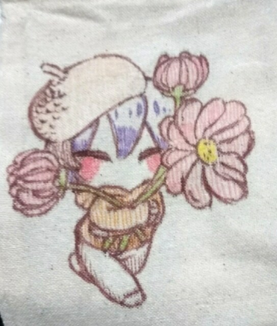 イラスト描きます 貴方の創作キャラを色紙やポーチに… イメージ1