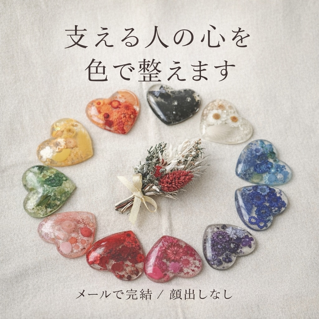 言葉にできない気持ちを色で整理します 立ち止まった心に気づくための時間 イメージ1