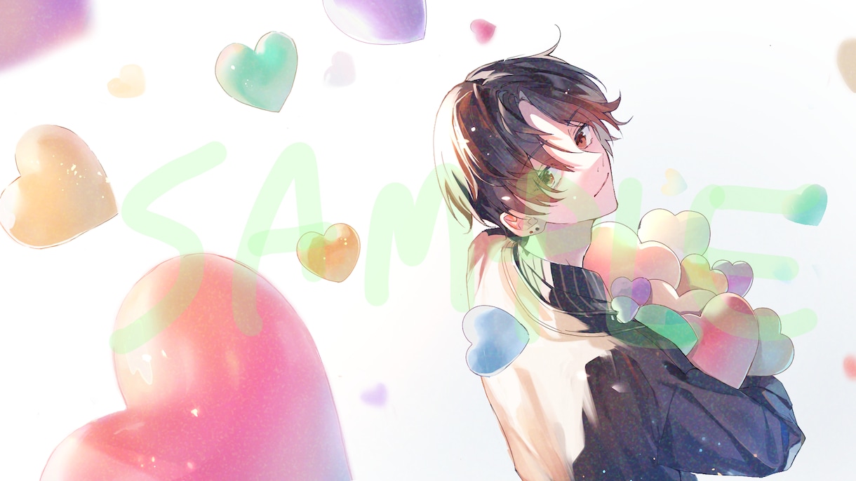 鮮やかなキャラクターイラスト描きます さまざまな絵柄でご希望に沿ったイラストをお描きします。 イメージ3