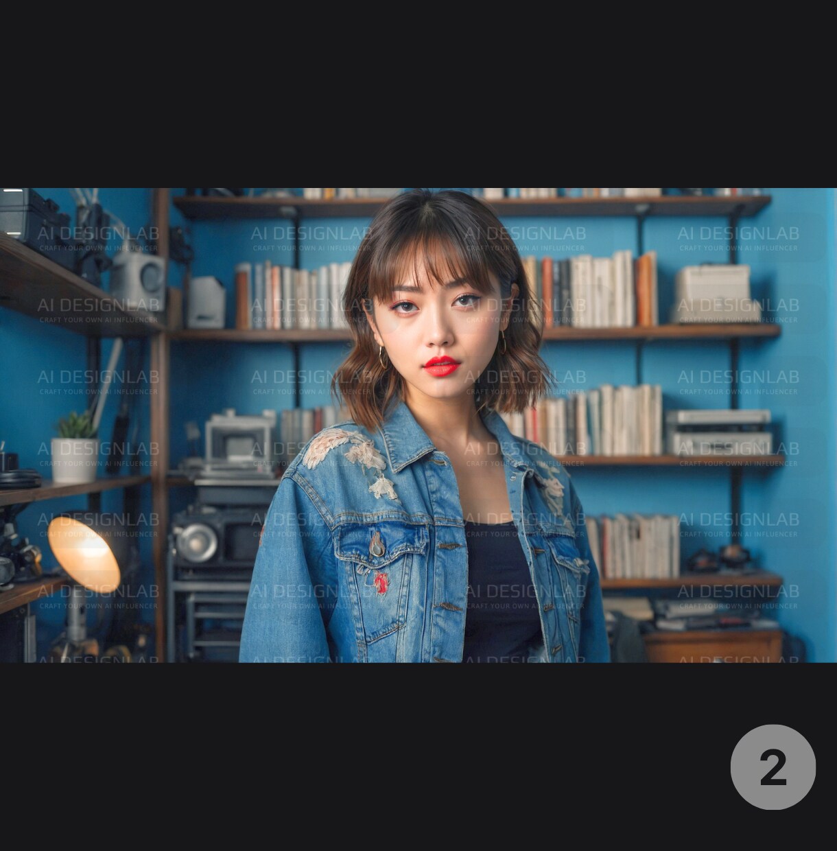 Canva超リアルモデル画像テンプレート提供します 超リアルSクラスモデル画像[商用可能]Youtuber 02 イメージ4