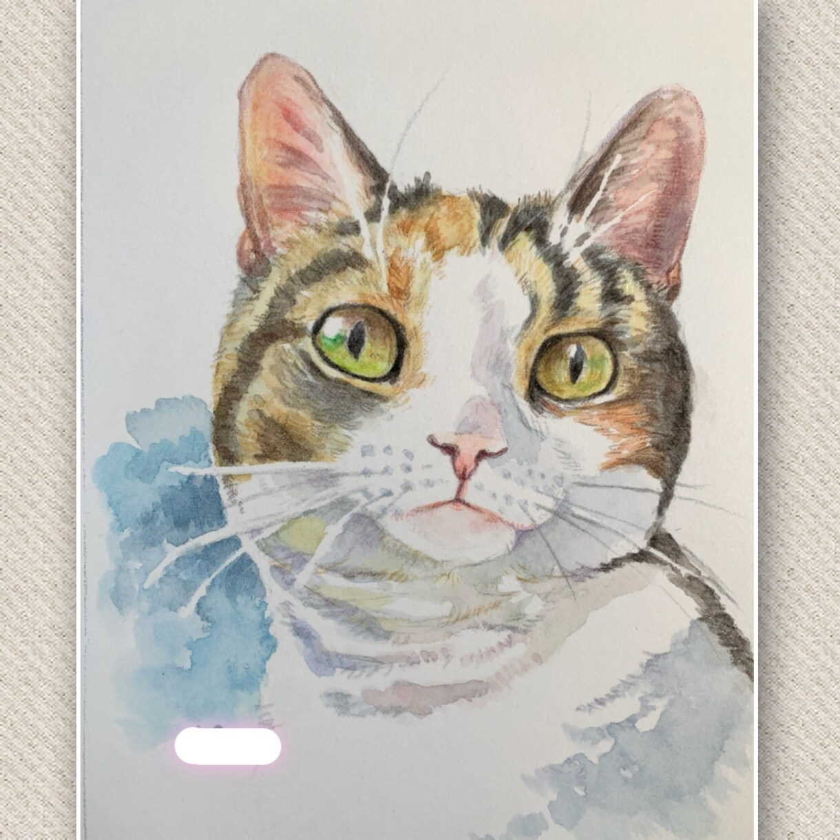 ふんわりかわいいペットの似顔絵描きます ★やわらかな色合いの水彩色鉛筆画 イメージ5