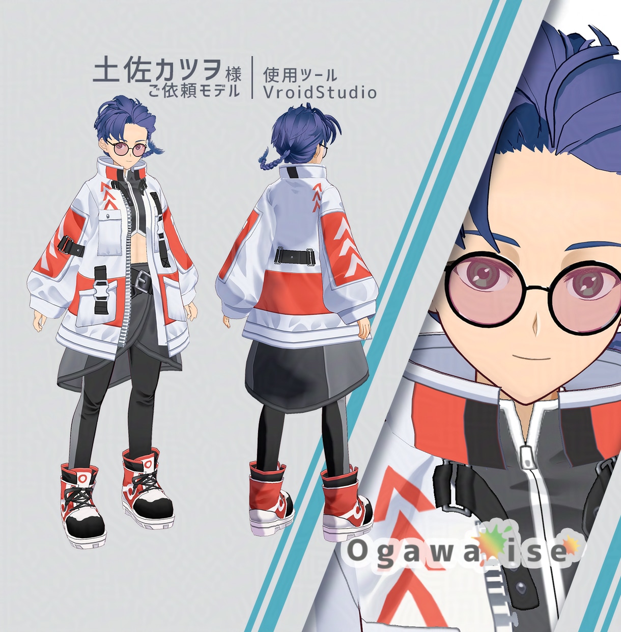 商用OK！VRoidでイラストから３Dを制作します 作った３DはVtuber、ゲーム、メタバース等に使用可能！ イメージ10
