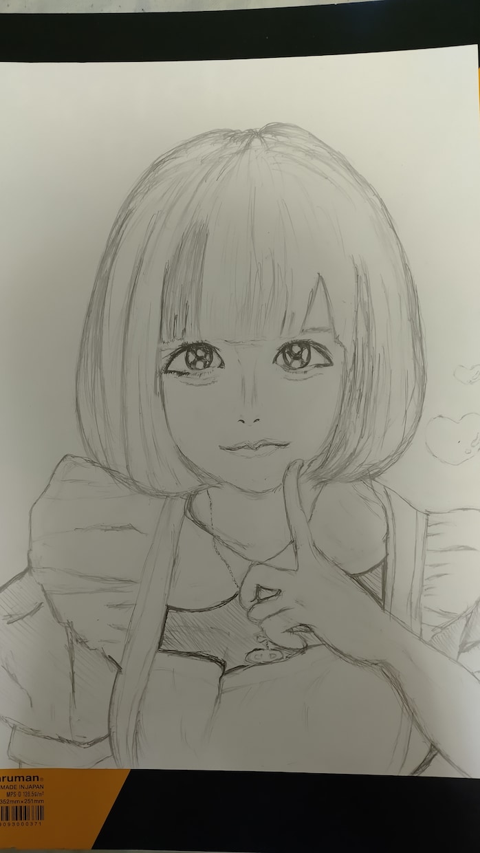 写真を元に鉛筆と色鉛筆(水彩画風)で似顔絵描きます 3000円から！丁寧に描きたいので1人しかお受けできません。 イメージ3