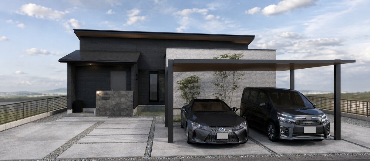 最短2日リアルな住宅パースを作成します 【現役設計士・二級建築士が対応】 イメージ4
