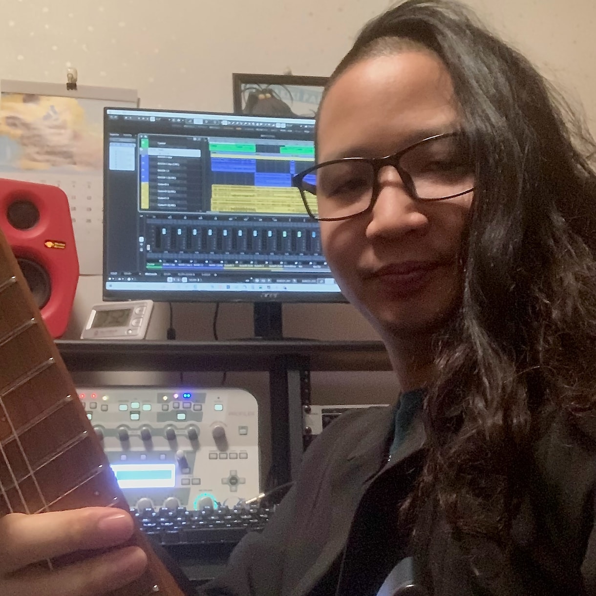 ギター・ベースのアレンジ、録音します デモ音源、オリジナル楽曲等にてギター、ベース入れを行います イメージ1