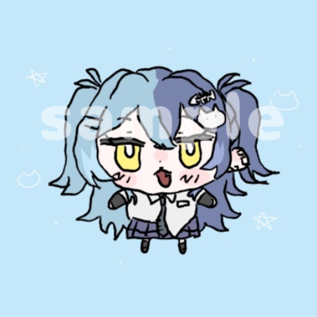 デフォルメイラストオーダー受け付けます SNSアイコンや切り抜き動画などに！ イメージ3