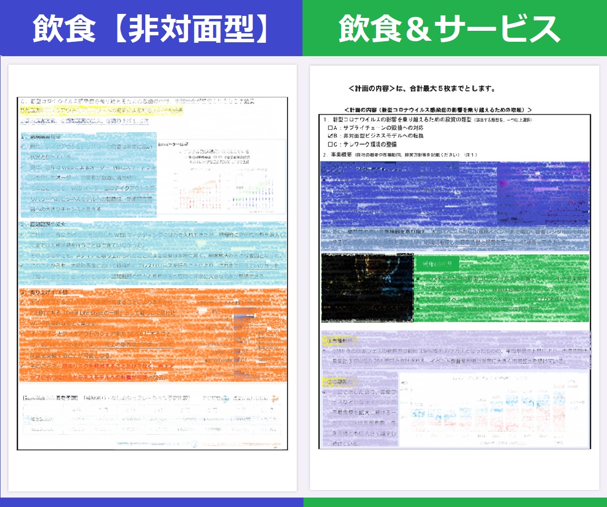 持続化補助金：低感染リスク型ビジネス枠が完成します 20人採択！小規模事業者持続化補助金の採択済みテンプレート！ イメージ4