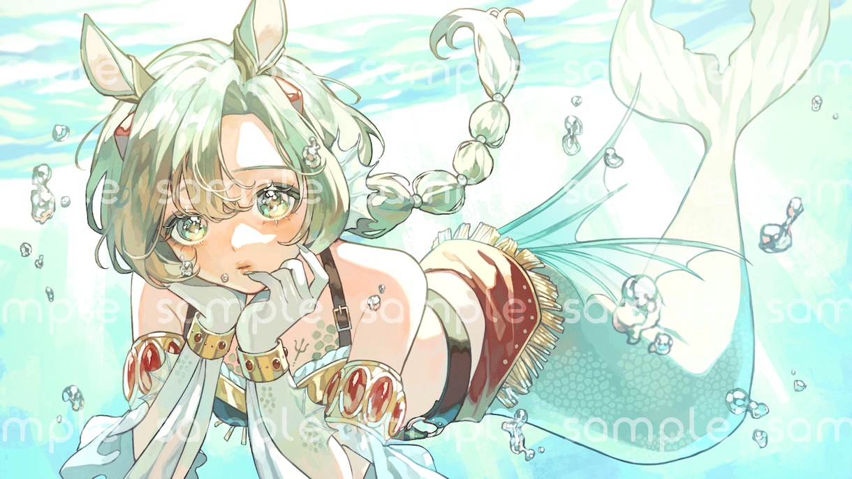 可愛らしい女の子の厚塗りイラストを描きます アイコン、サムネ、MV用等々お気軽にご相談ください！ イメージ4