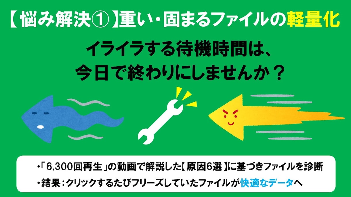 Excel初心者の悩みを1ヶ月間相談にのります ファイル診断＆図解PDFで、あなたの「分からない」を解消 イメージ3