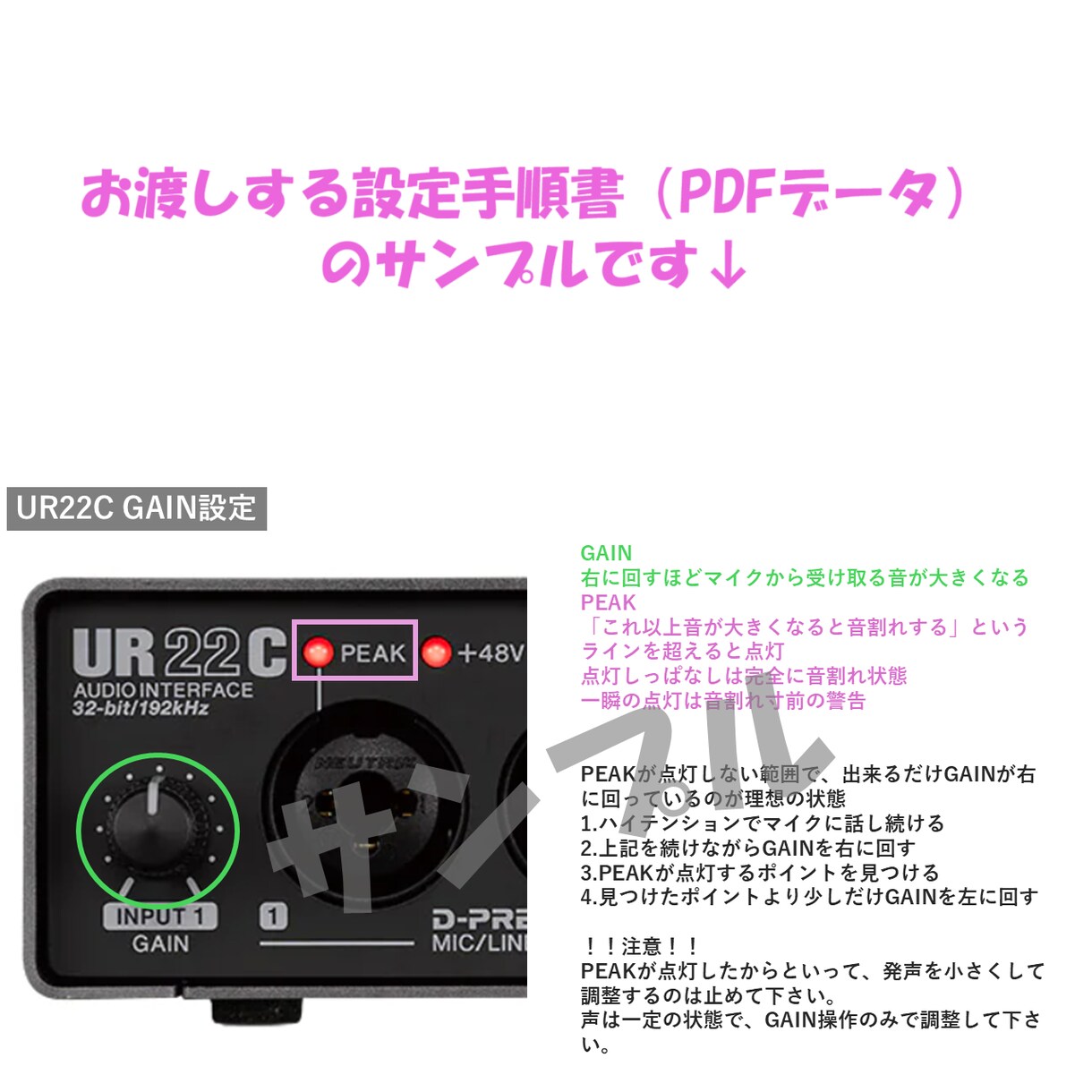 YouTube・Podcastの音質を向上させます 手探りの調整は終わりに。声を“武器”にする音響構造を設計！ イメージ2