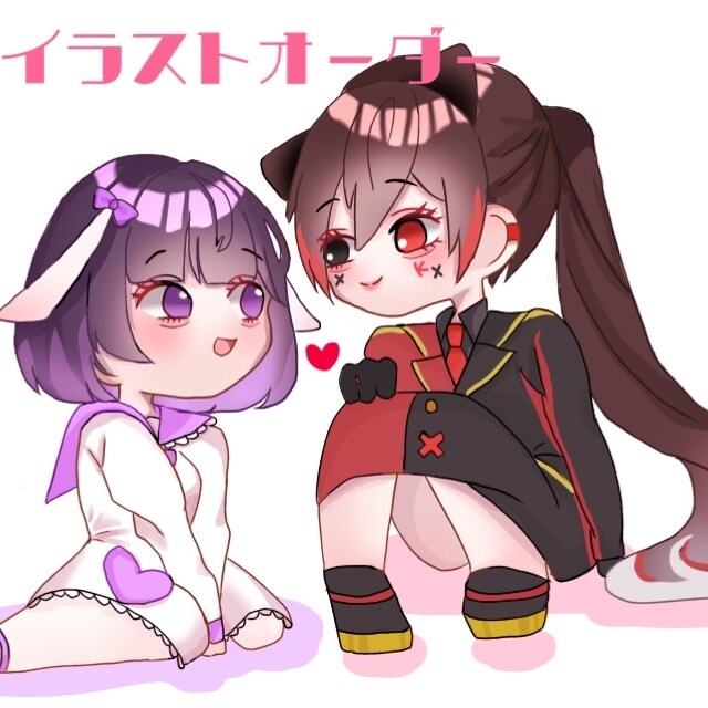 アイコンイラスト、似顔絵等なんでも描きます 丸くて可愛いイラストをメインにアイコン等受け付けます！ イメージ1