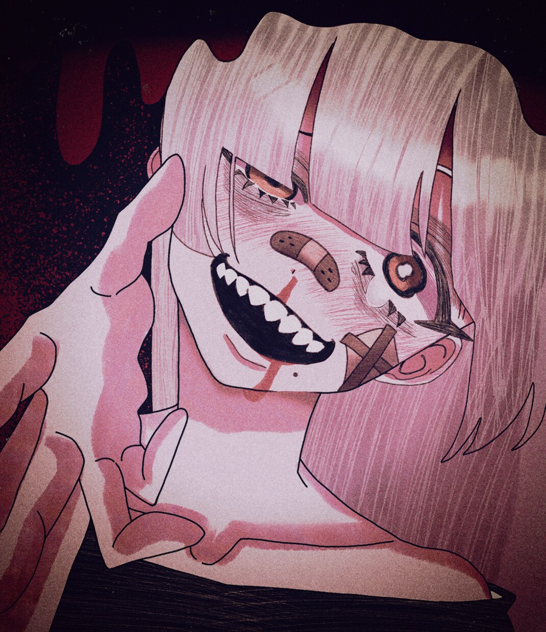 可愛い病み系の絵を描きます オリキャラさんお描きします！男性キャラや動物も可能です！ イメージ2